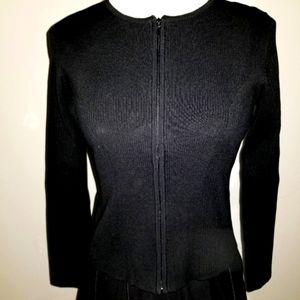 Oliver Perry zip front cardigan